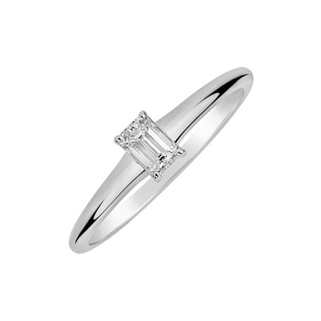 Prsten s diamantem Gentle Delight