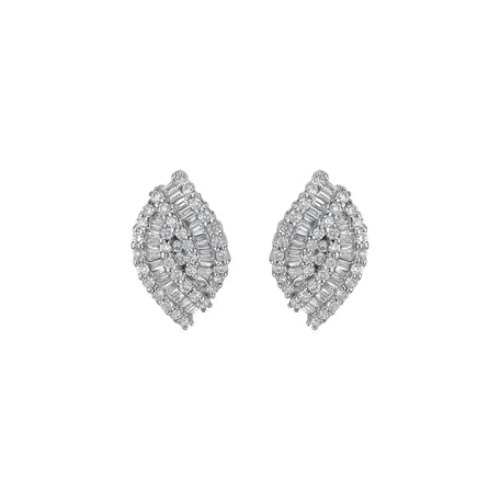 Náušnice s diamanty Timeless Gleam
