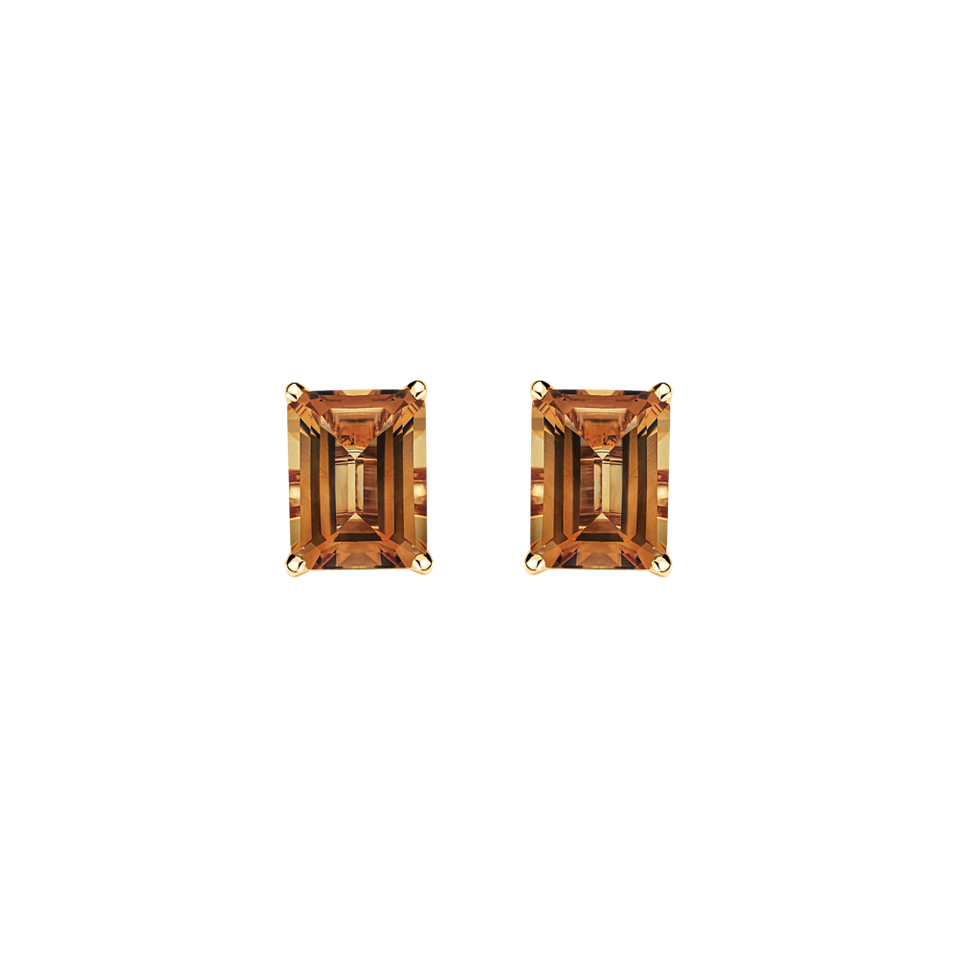 Náušnice s turmalínem Thostra