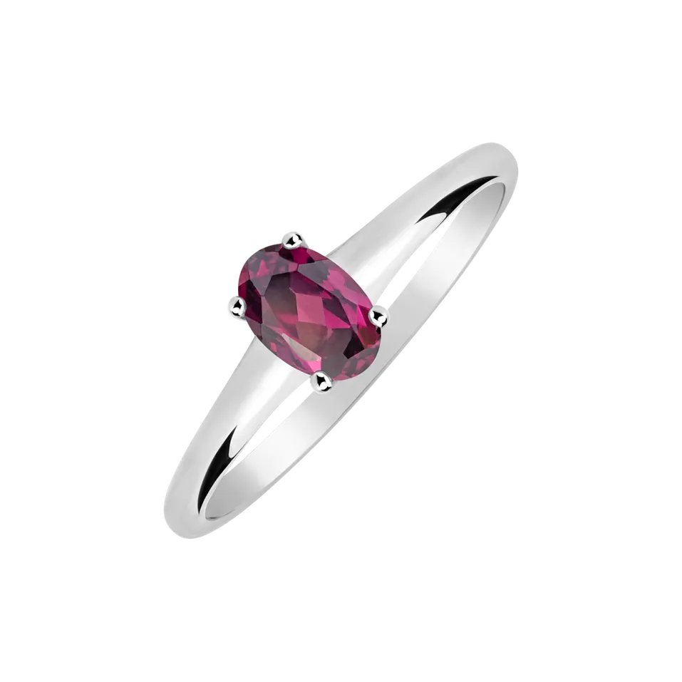 Prsten s rhodolitem Mystic Abyss