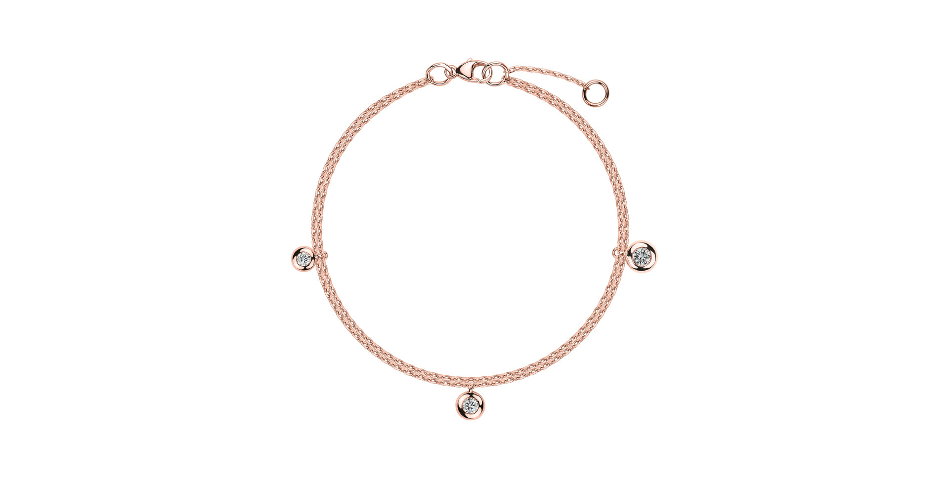 Náramek s diamanty Drops of Sparkle