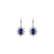 Náušnice s diamanty a safírem Royal Aurora2