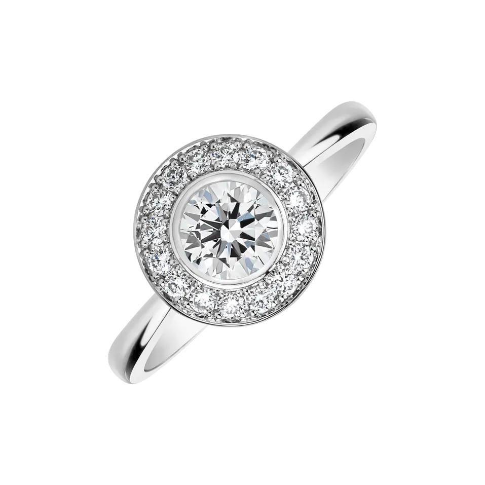 Prsten s diamanty Sun Highness