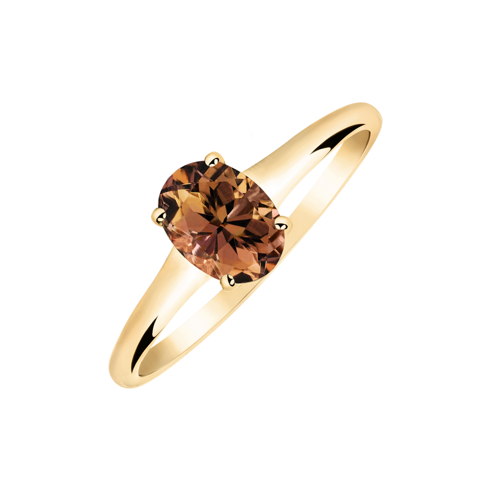 Prsten s turmalínem Mystic Abyss