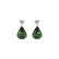 Náušnice s diamanty a turmalínem Galatea2
