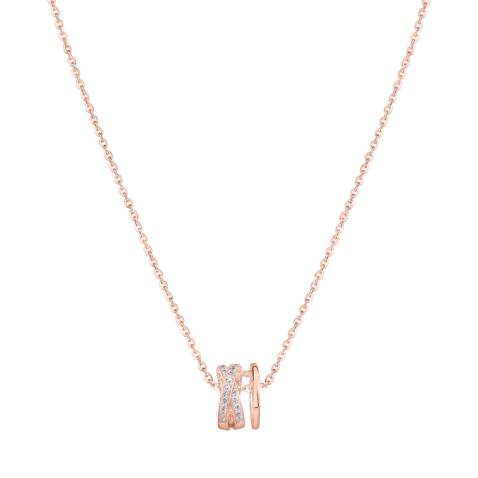 Náhrdelník s diamanty Sven