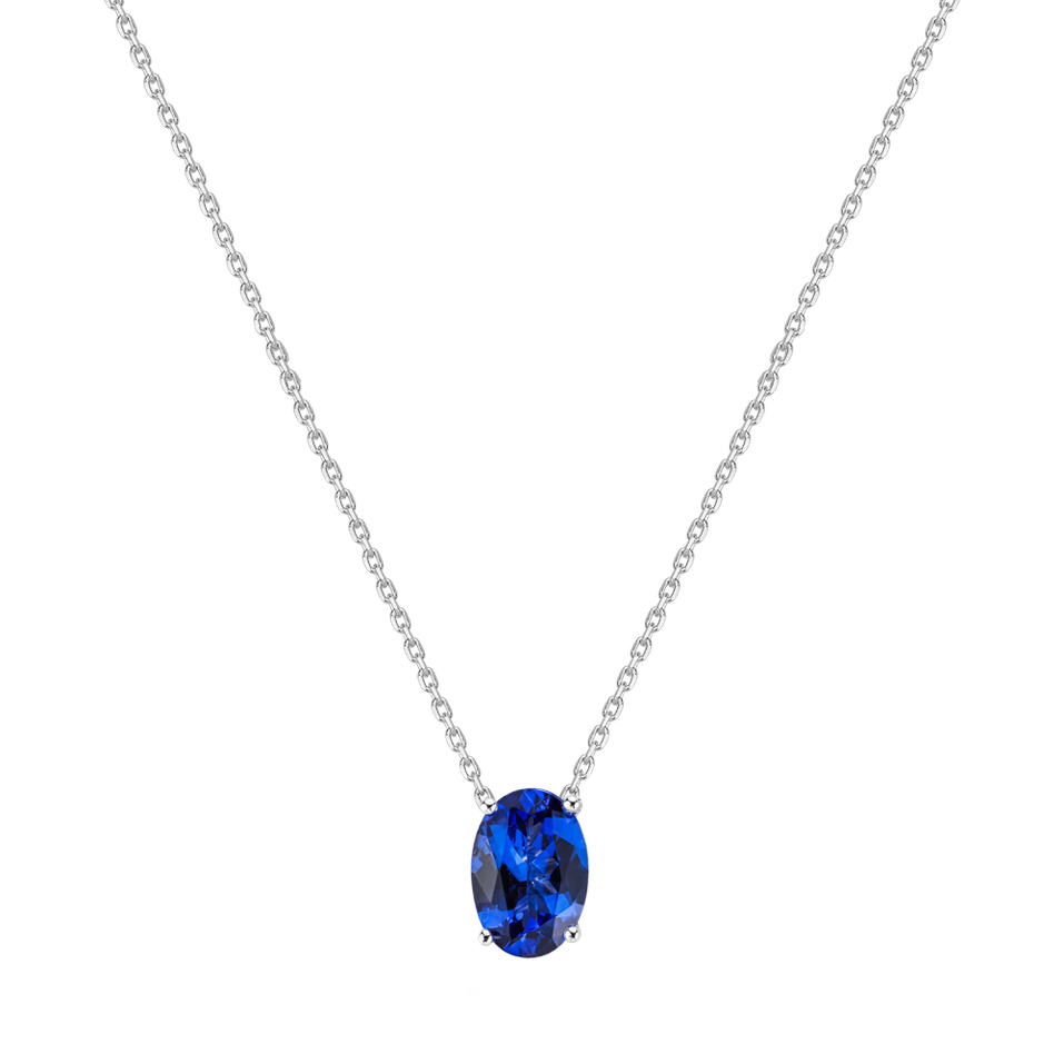 Náhrdelník s tanzanitem Mystic Abyss
