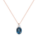 Náhrdelník s diamantem a topazem Alexandria2