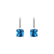 Náušnice s diamanty a topazem Calliope2