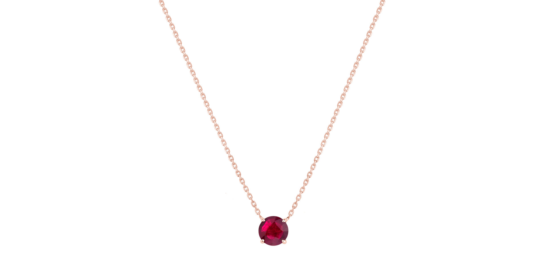 Náhrdelník s rubínem Nauticalia
