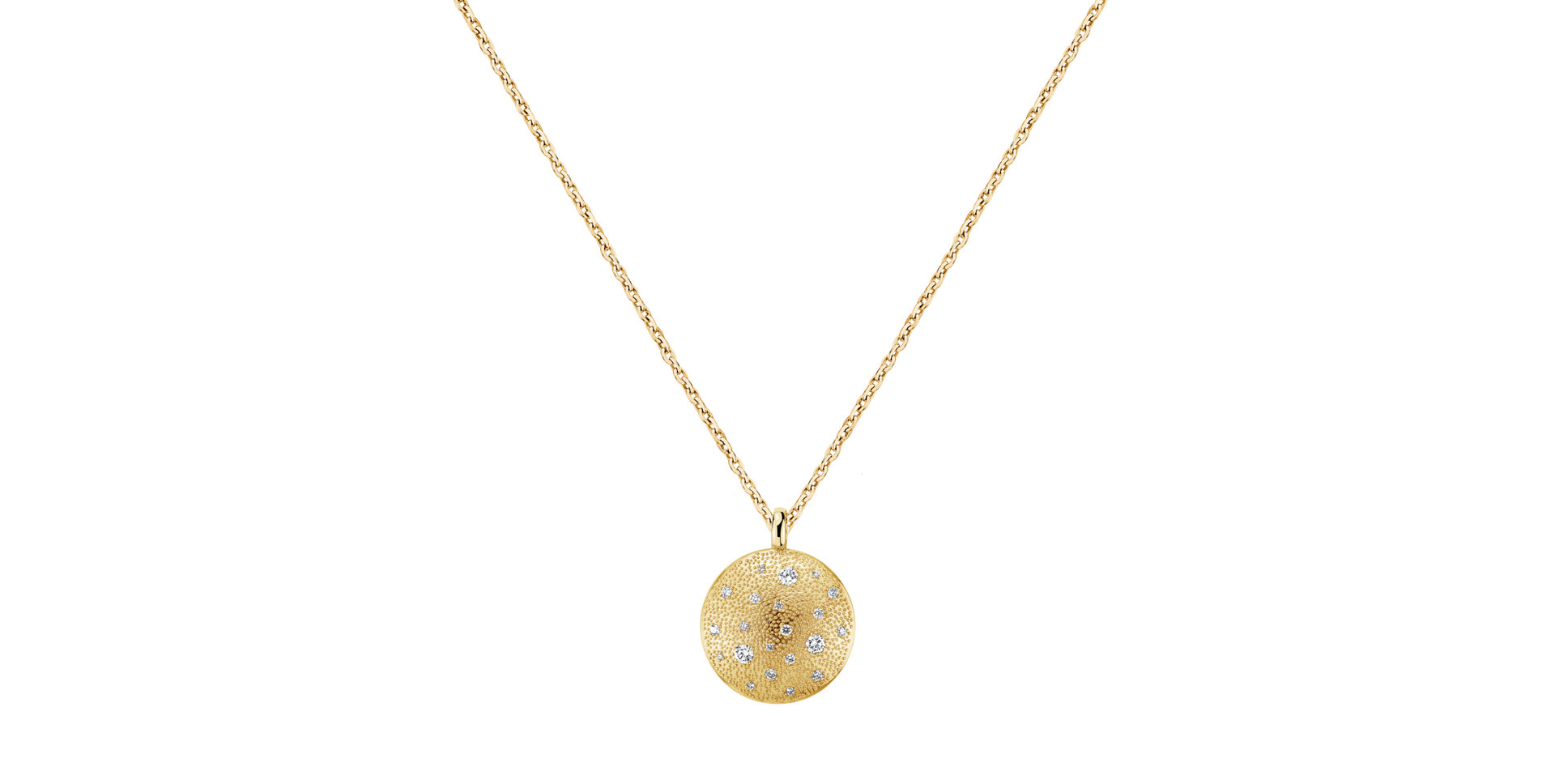 Náhrdelník s diamanty Noble Aura