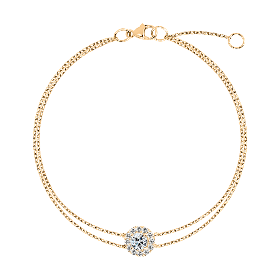 Náramek s diamanty Clarice