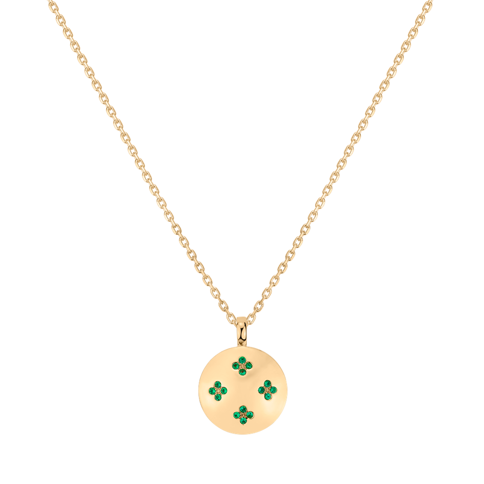 Náhrdelník se smaragdy Aveline