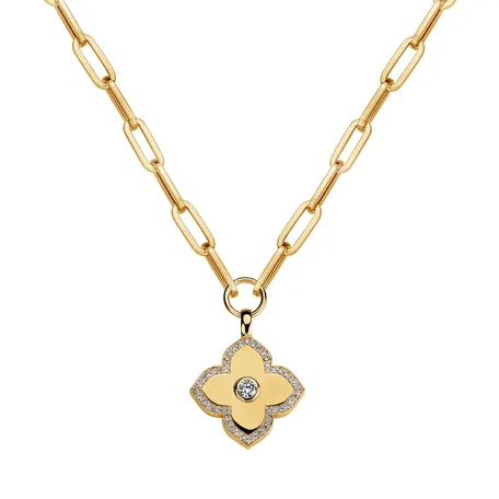 Náhrdelník s diamanty Lucky Star