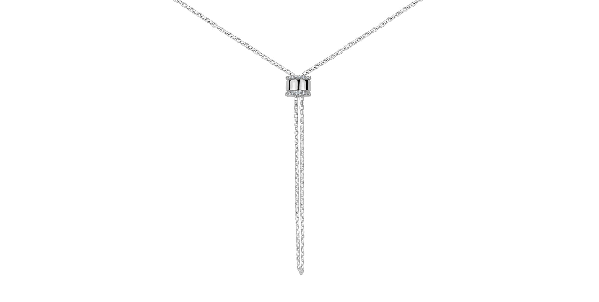 Náhrdelník s diamanty Elin