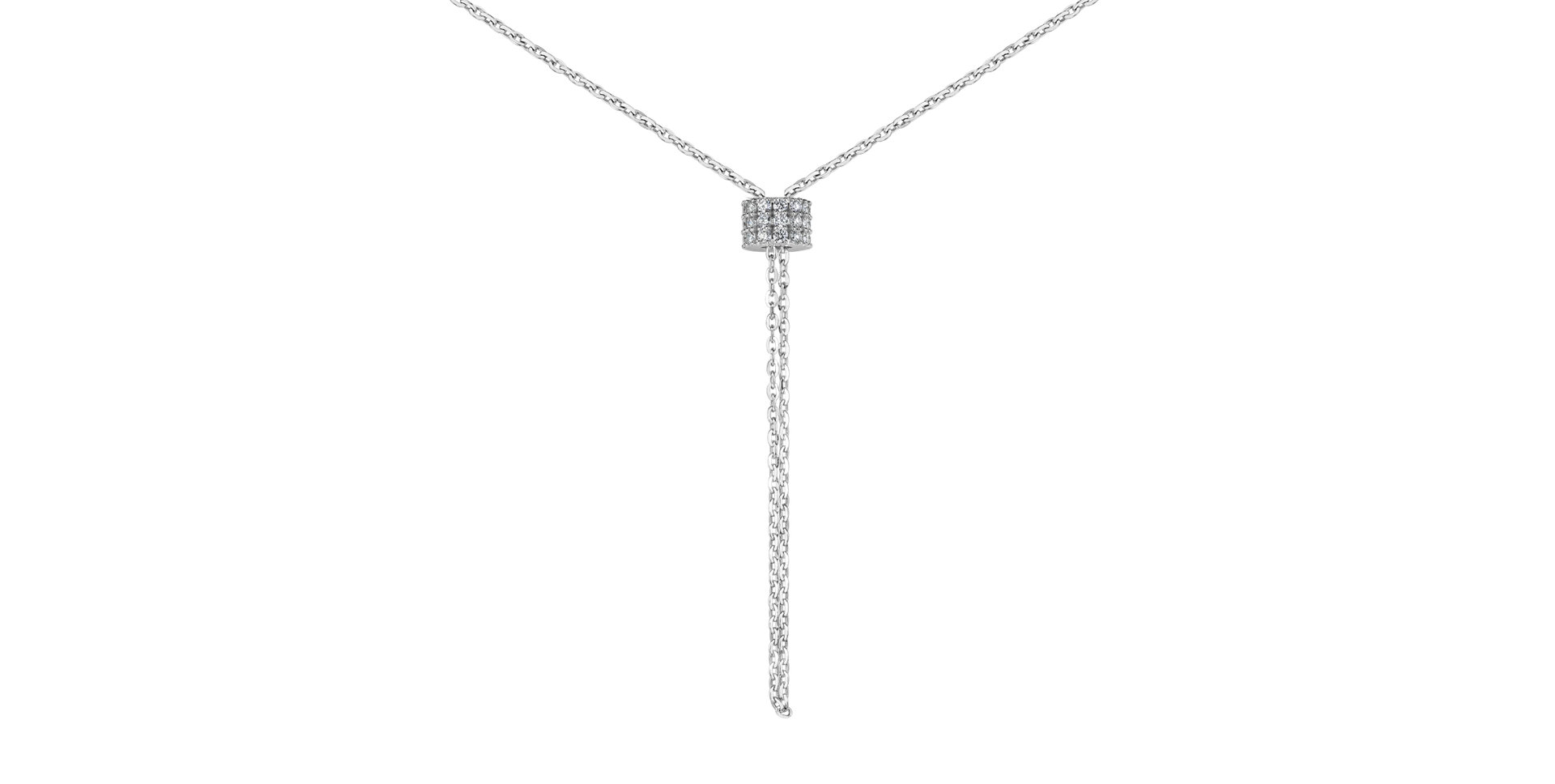 Náhrdelník s diamanty Izel