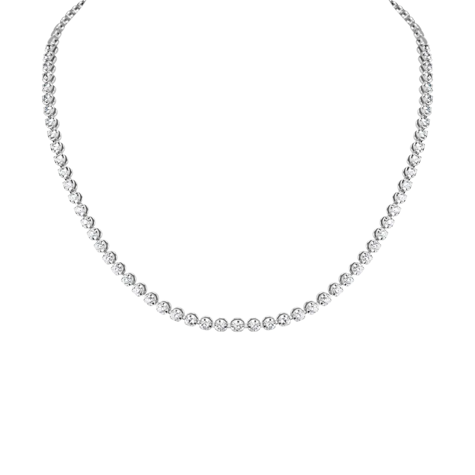 Náhrdelník s diamanty Glaciris