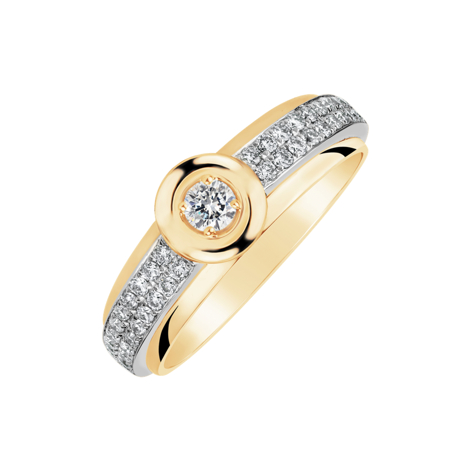 Prsten s diamanty Nythera