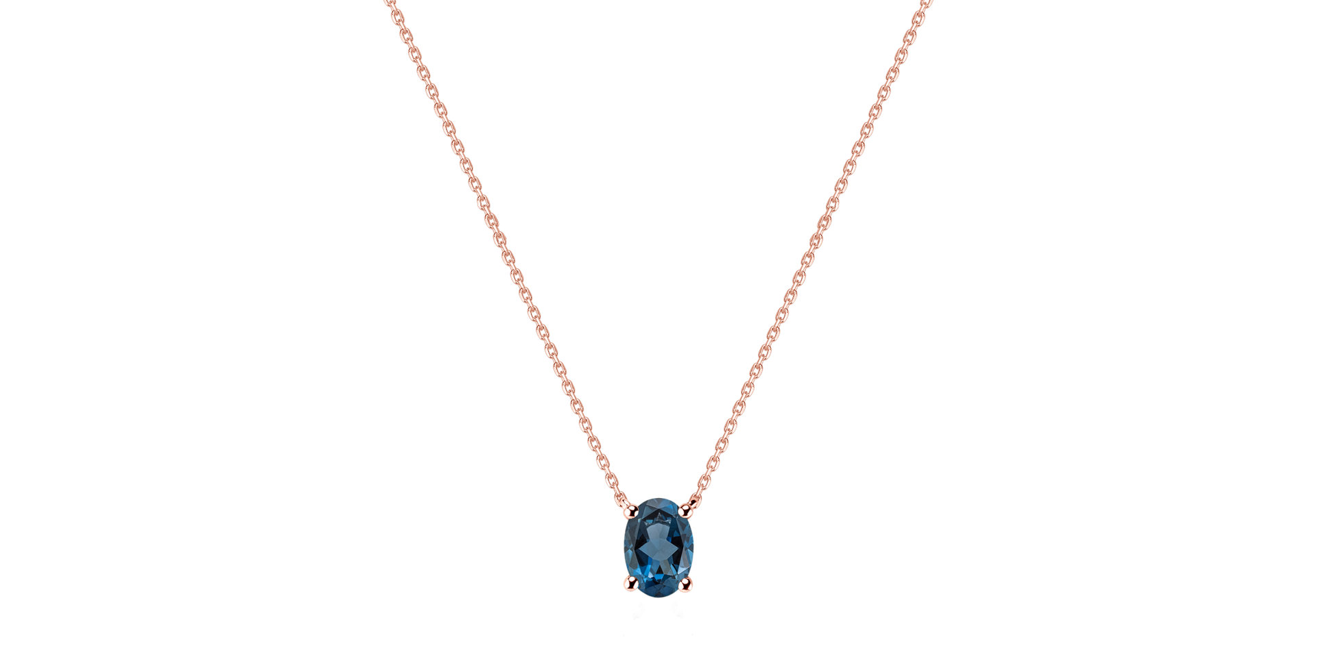 Náhrdelník s topazem Mystic Abyss