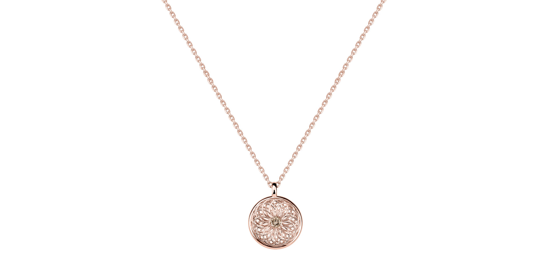 Náhrdelník s diamantem Mirelleon