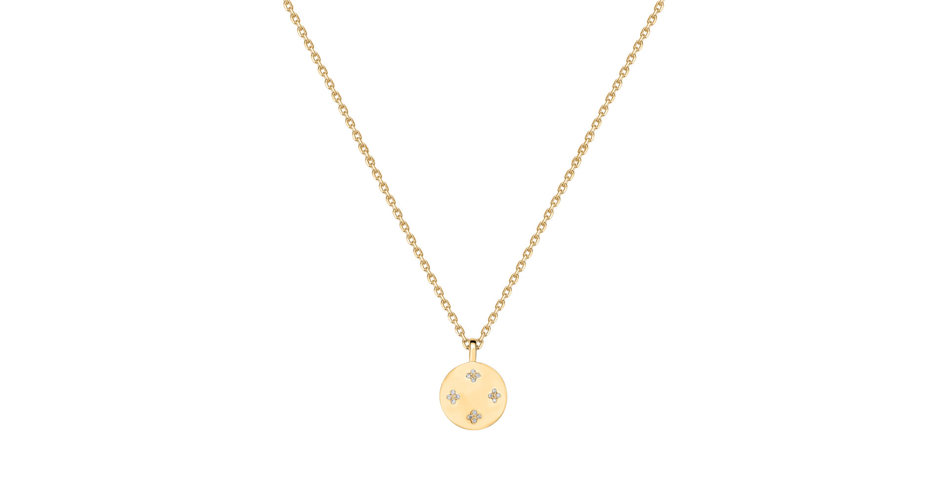 Náhrdelník s diamanty Aveline