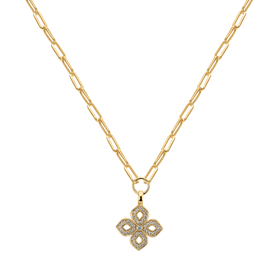 Náhrdelník s diamanty Selvarine