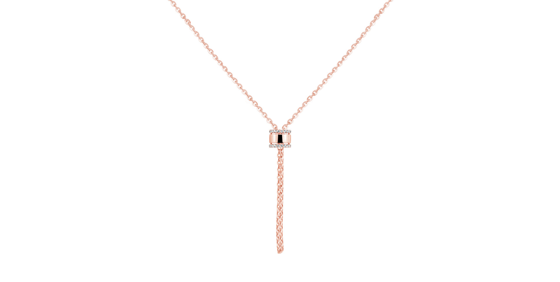 Náhrdelník s diamanty Elin