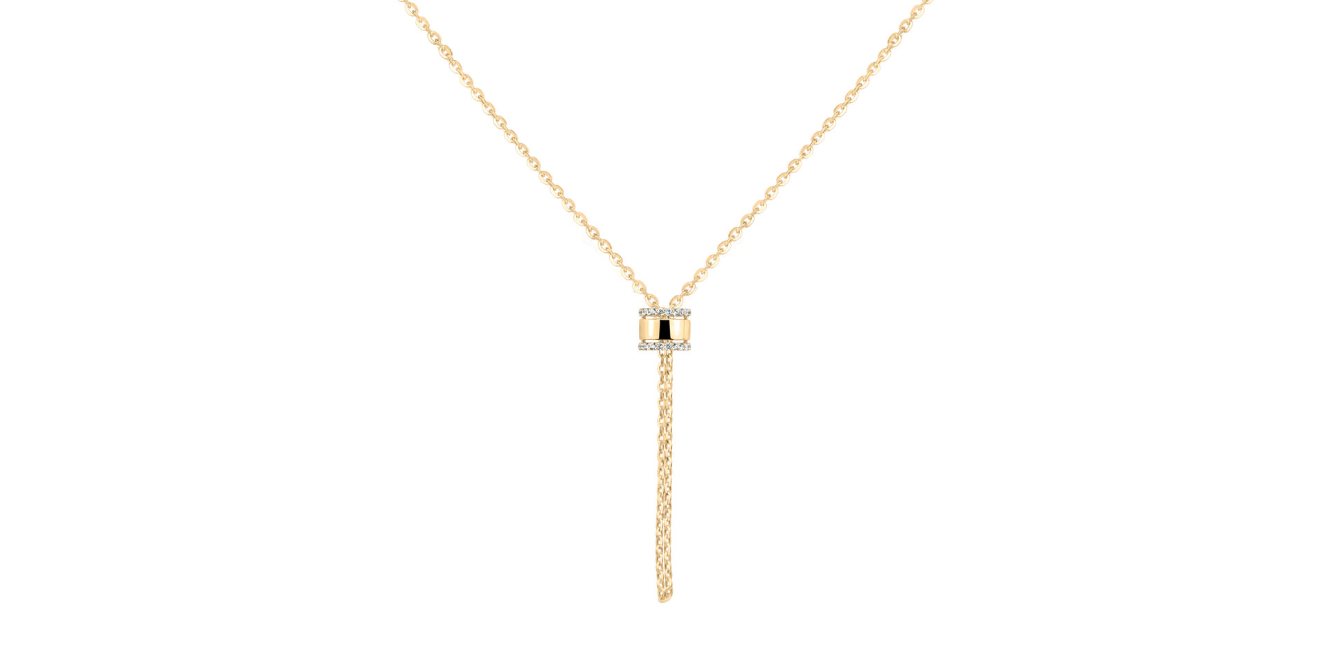 Náhrdelník s diamanty Elin