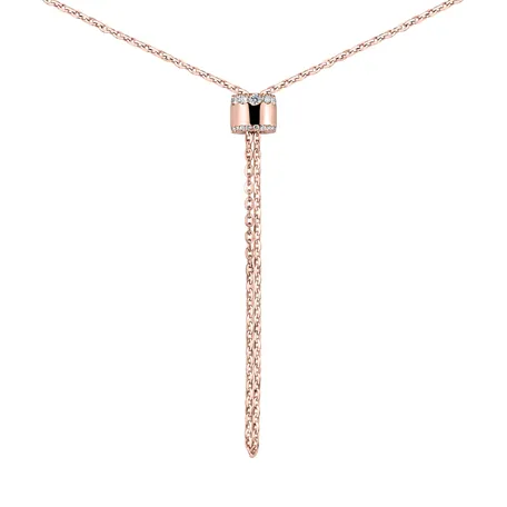 Náhrdelník s diamanty Ebba