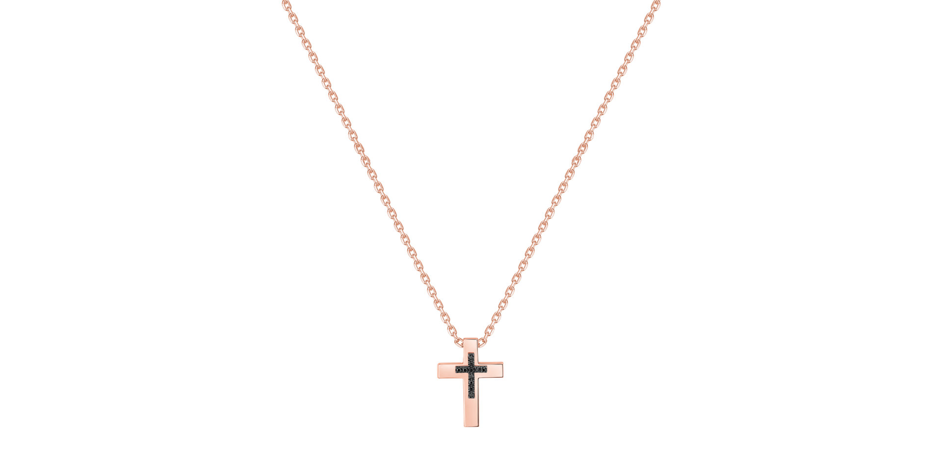 Náhrdelník s diamanty Cross