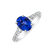 Prsten s diamanty a tanzanitem Shimmering dazzle2