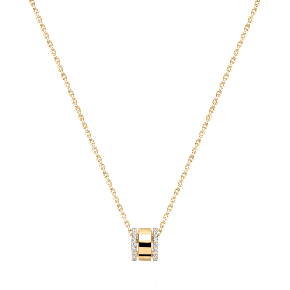 Náhrdelník s diamanty Dewline