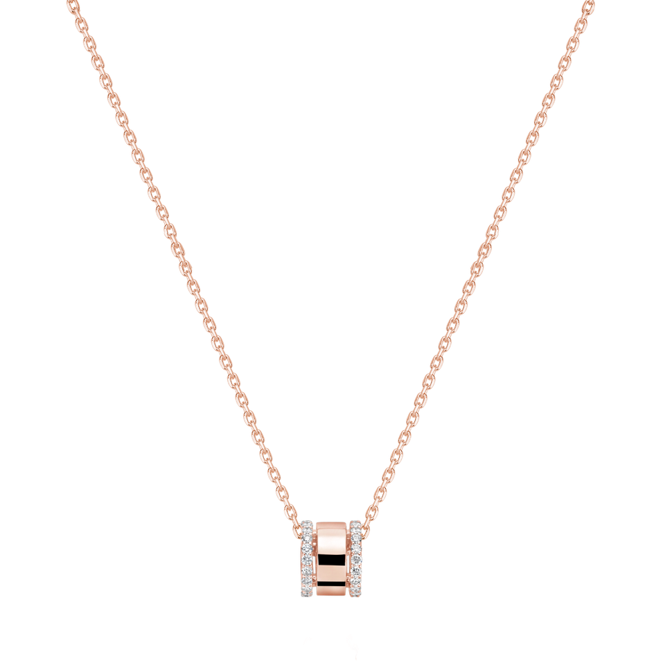 Náhrdelník s diamanty Dewline