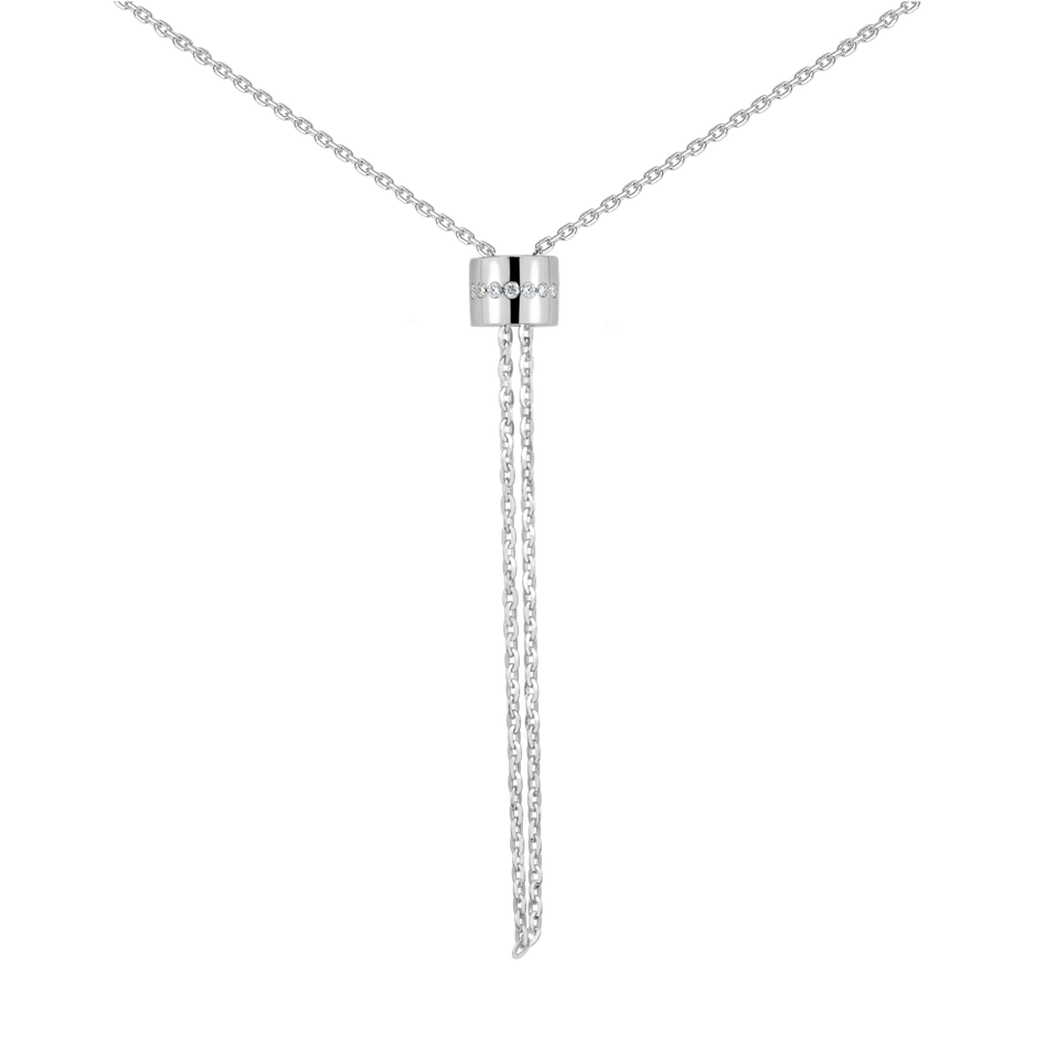 Náhrdelník s diamanty Magic Circle
