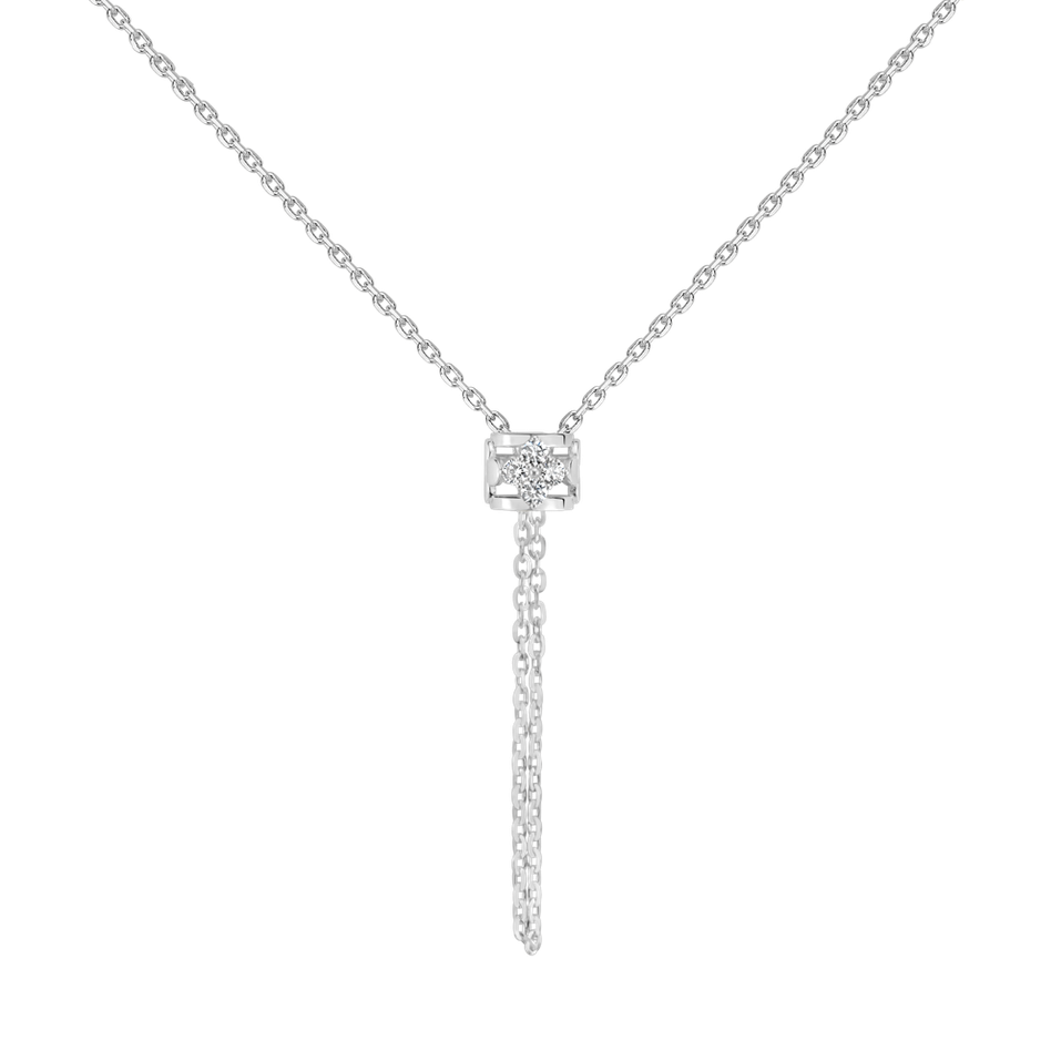 Náhrdelník s diamanty Virela