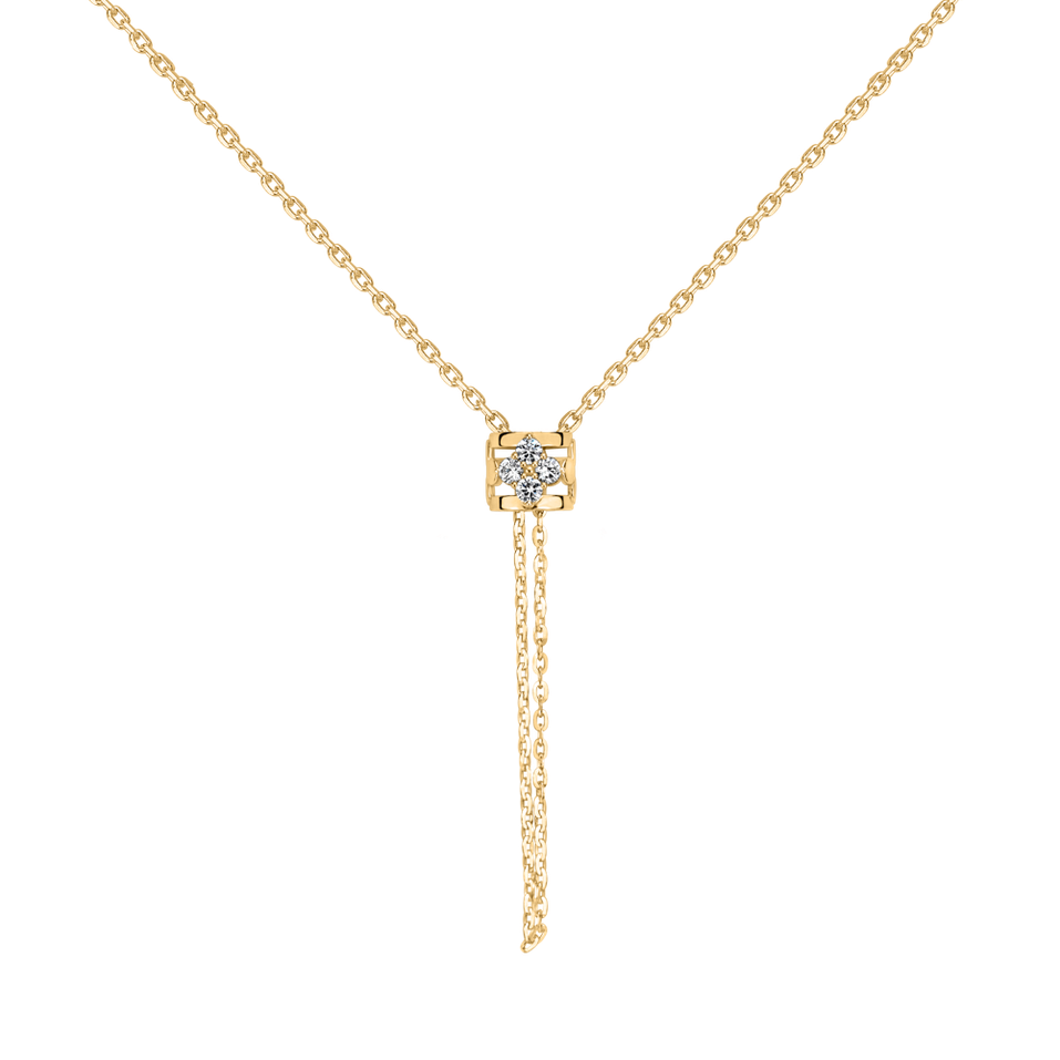 Náhrdelník s diamanty Virela