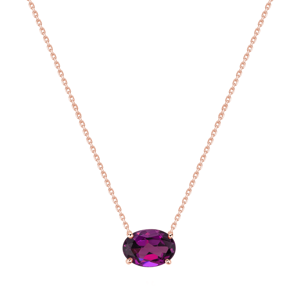 Náhrdelník s rhodolitem Solivian