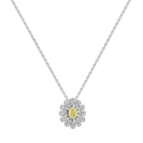 Náhrdelník s diamanty Starlight Bloom