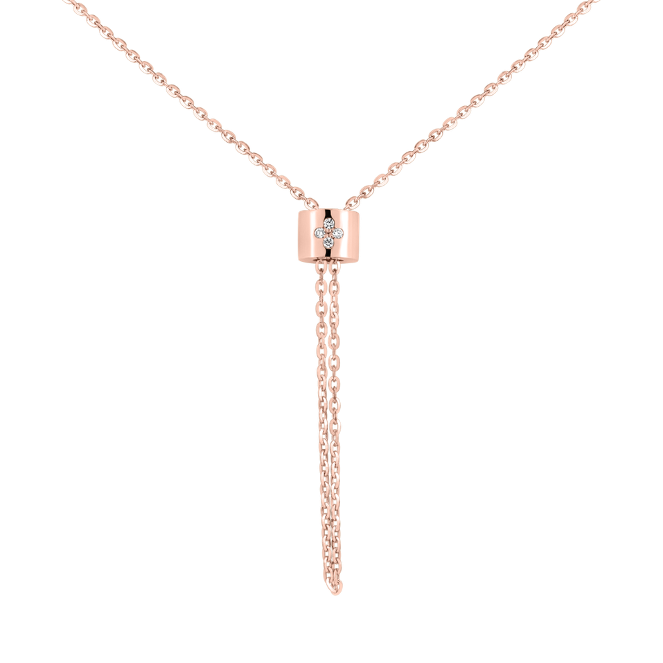 Náhrdelník s diamanty Shine of Sophistication