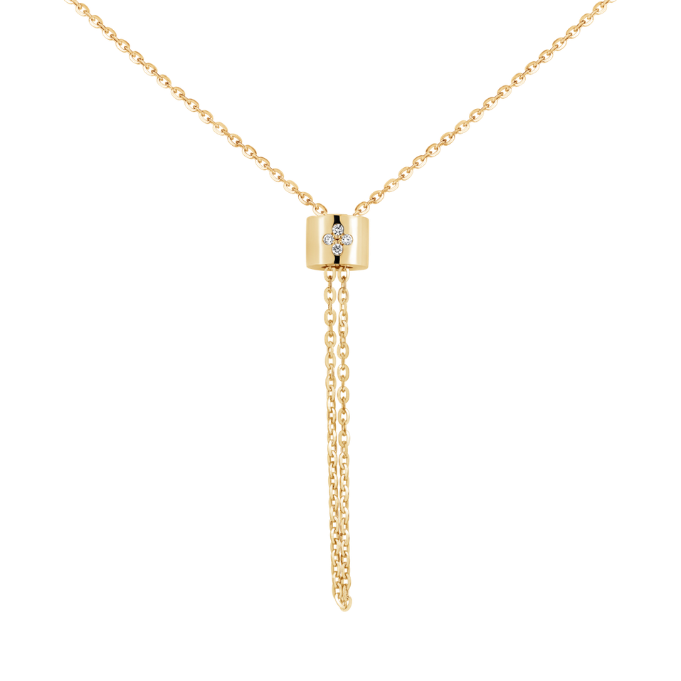 Náhrdelník s diamanty Shine of Sophistication