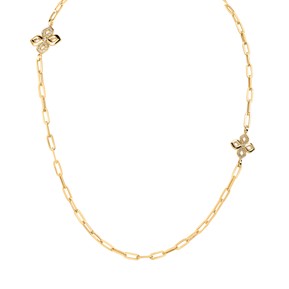 Náhrdelník s diamanty Starlit Stream