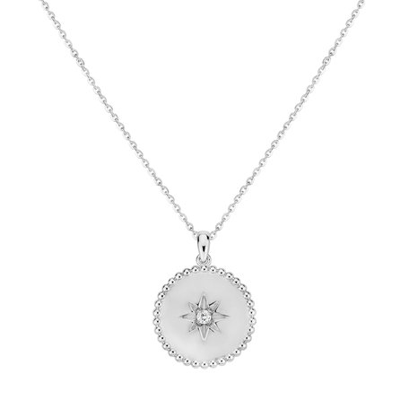 Náhrdelník s diamantem Star of Life
