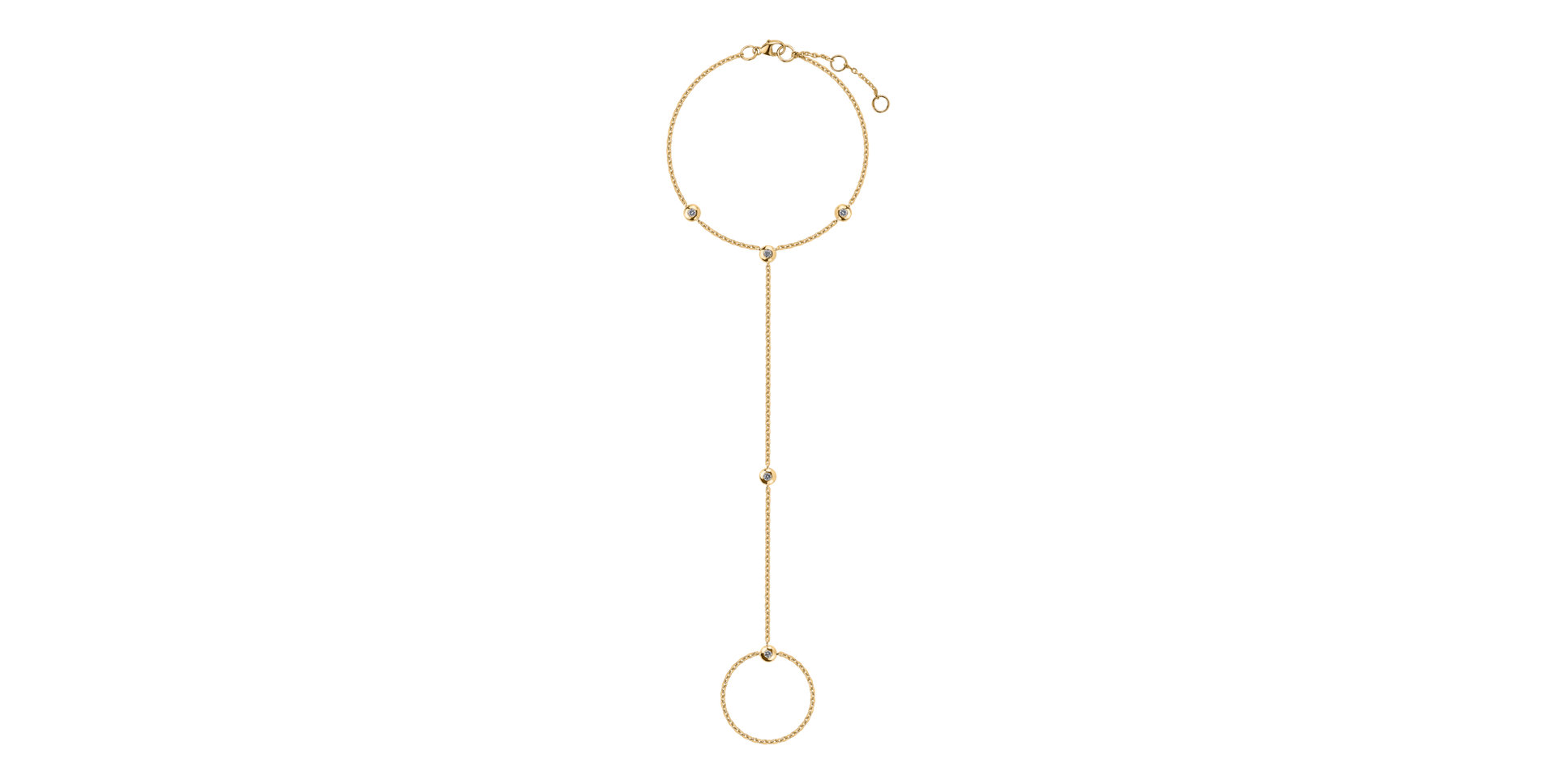 Náramek / prsten s diamanty Euphoric Dots