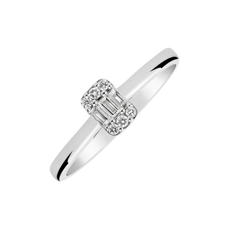 Prsten s diamanty Broken into Beauty