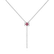 Náhrdelník s diamanty a rubíny Amea2