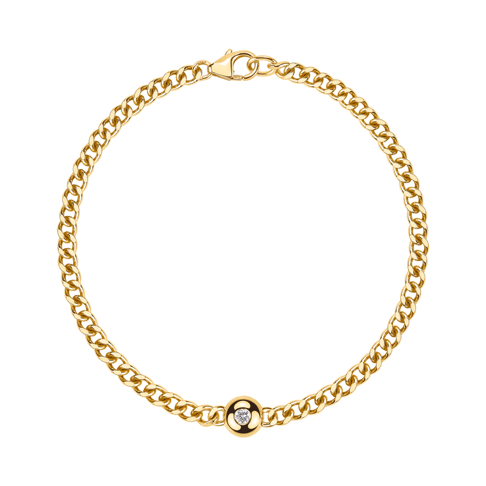 Náramek s diamantem Circle of Clarity