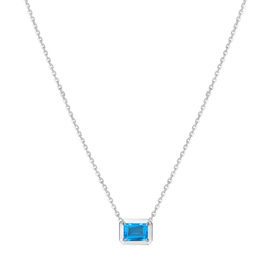 Náhrdelník s topazem Aqualis