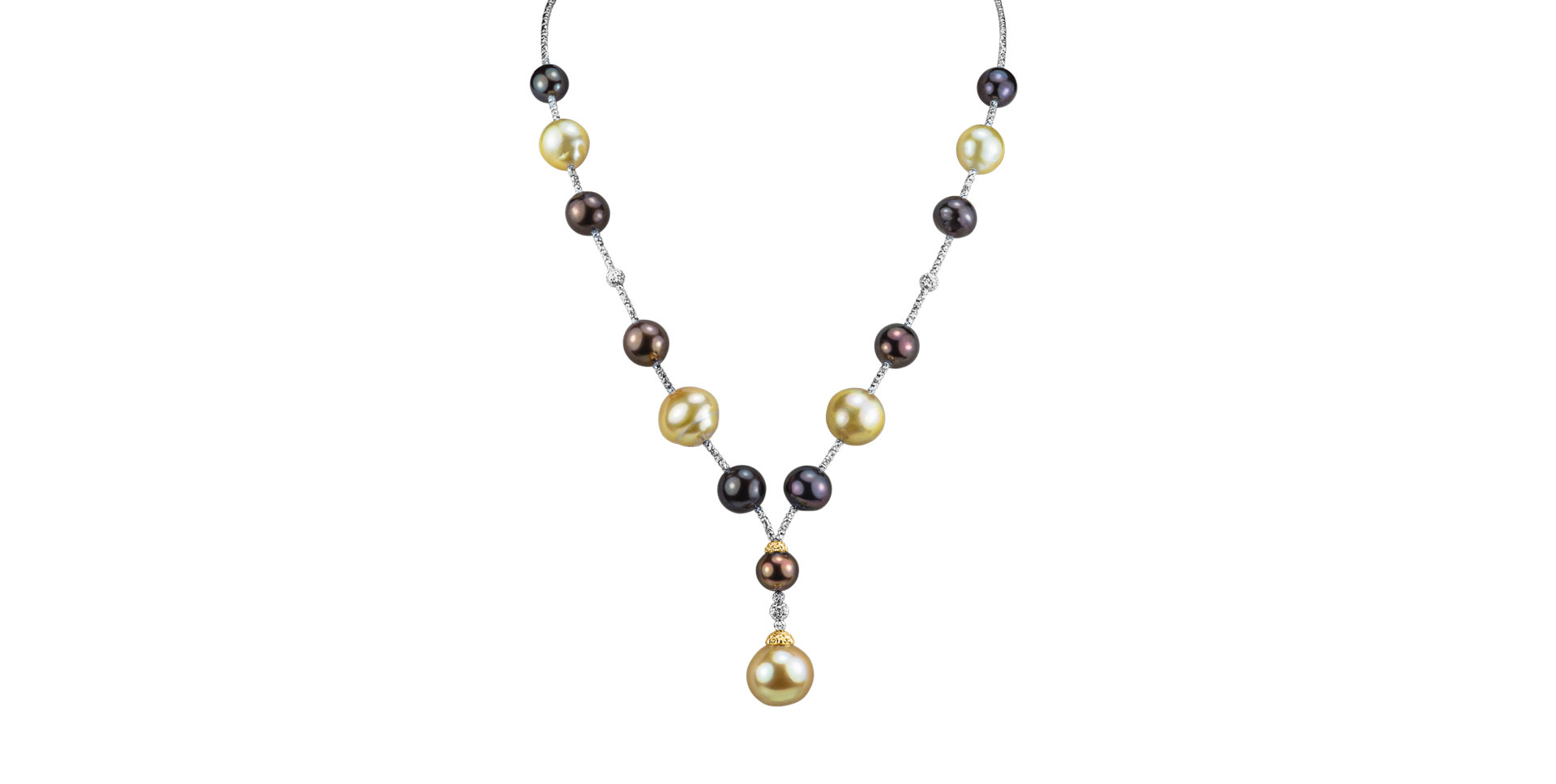 Náhrdelník s perlami Satin Pearls