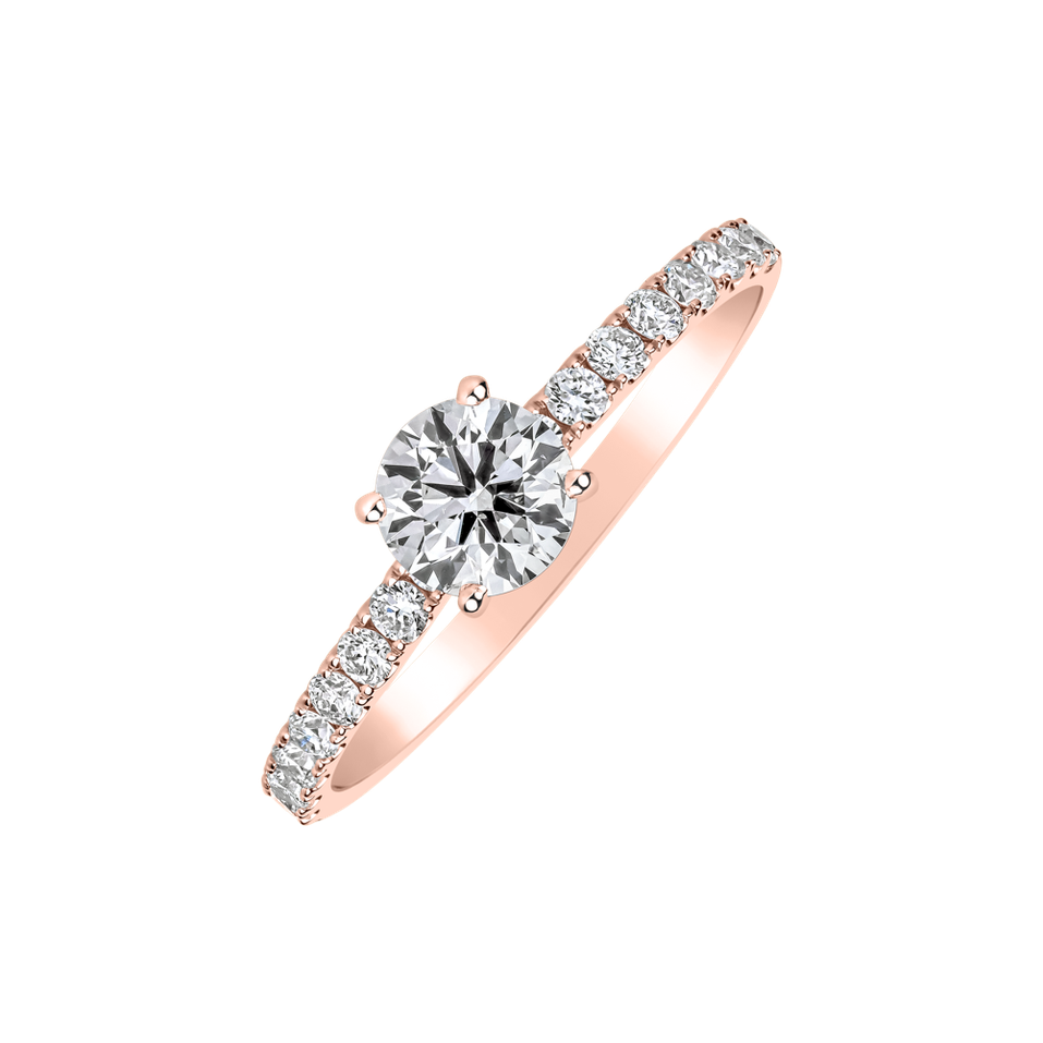 Prsten s diamanty The Ice Queen