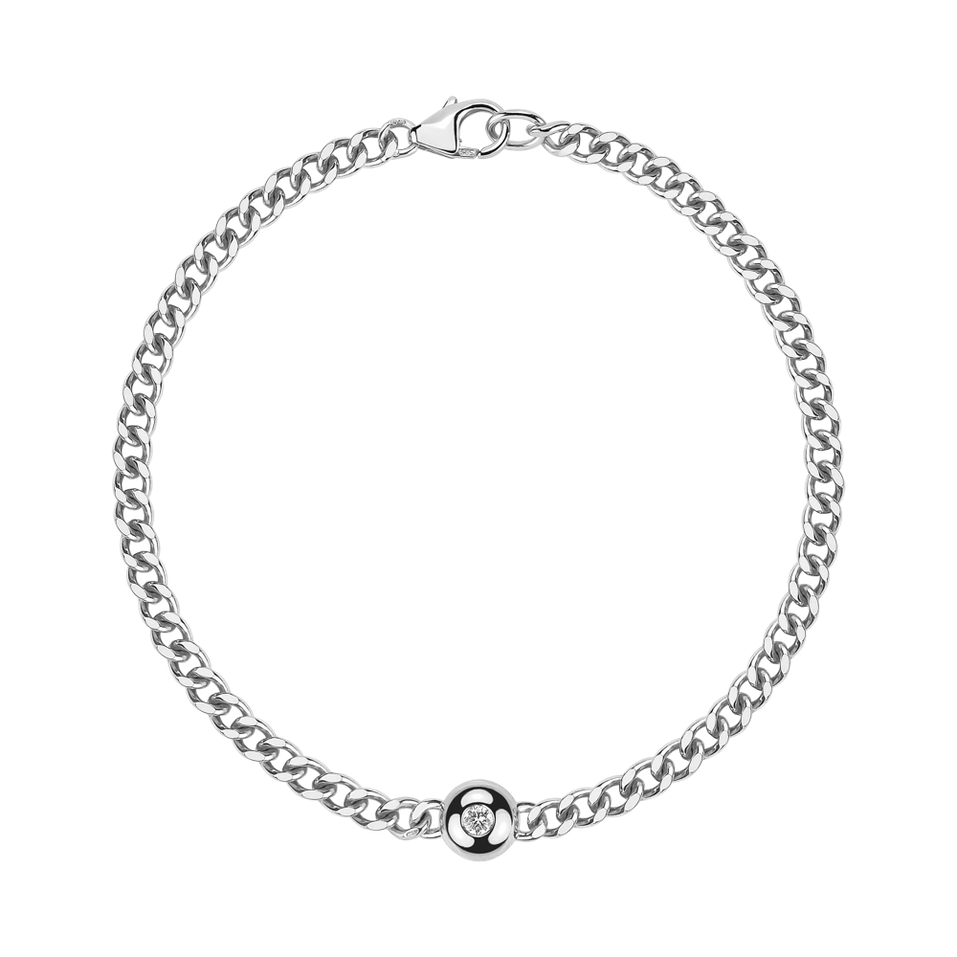 Náramek s diamantem Circle of Clarity